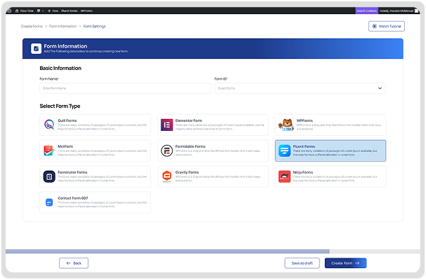 Fluent Forms Integration