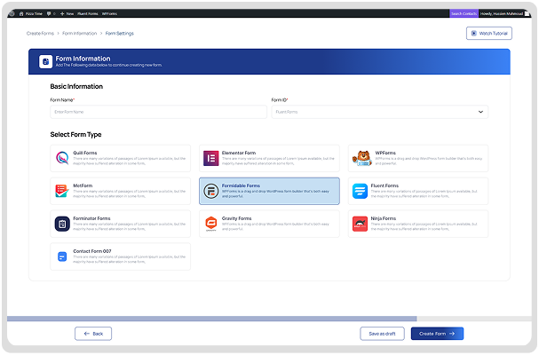 Formidable Integration