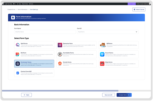 Forminator Integration